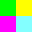 4 colored squares