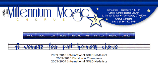 Millennium Magic Chorus of Sweet Adelines International - Region 1