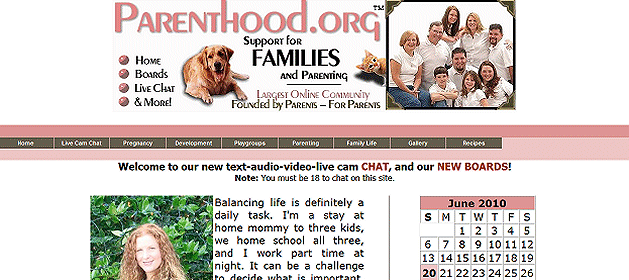 Parenthood.org - Support for Familes and Parenting